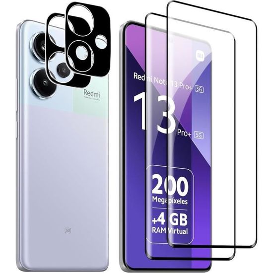 2 Pièces Verre Trempé Anti Espion Avec Xiaomi 12T/ Xiaomi 12T Pro - Anti Spy Film De Protection Dureté 9H, Privacy Film Protection Écran