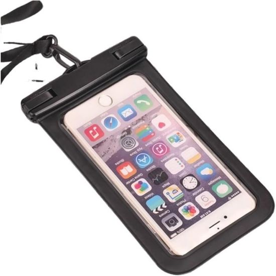 Pochette étanche Pour Téléphone DAKLOP - Lot De 2, IPX8, Pour Smartphones Jusqu'à 7 Pouces - Natation, Plage, Sports Nautiques - 3