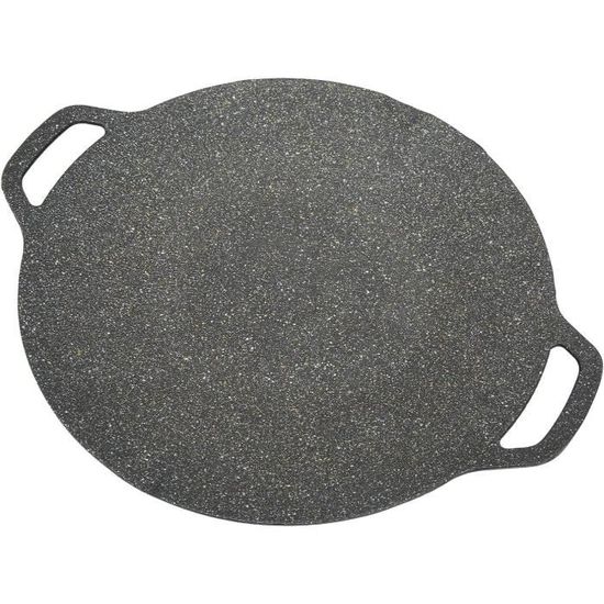 Plaque Chauffante Barbecue Coréen FOUF - Revêtement Antiadhésif 6 Couches | Pour Induction, Gaz, Camping