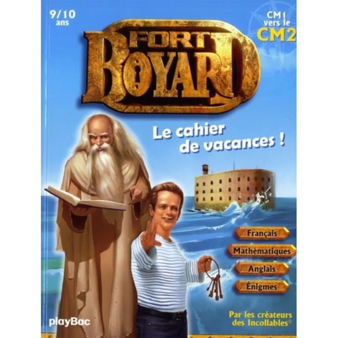Fort Boyard Le Cahier De Vacances Cm1 Vers Le Cm2 Achat Vente Livre Parution Pas Cher Soldes Sur Cdiscount Des Le 20 Janvier Cdiscount