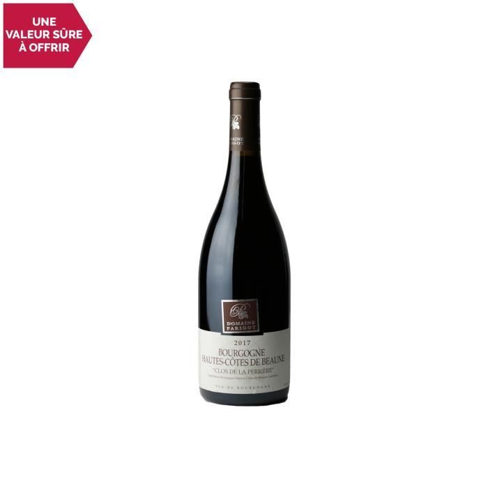 Bourgogne Hautes Côtes de Beaune Clos de la Pérrière Rouge 2017 - Domaine Parigot Père et Fils - Vin AOC Rouge de Bourgogne - 75cl