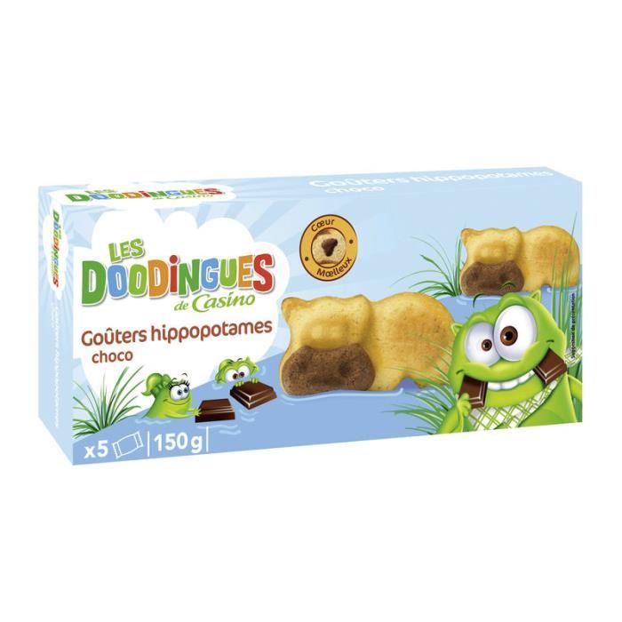 Gouter hippopotame choco 150 g