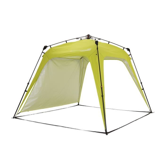 Lumaland x Where Tomorrow Tonnelle de Jardin – 1 Panneau Latéral Inclus - Pavillon de Camping – Forte Protection Intempérie - Vert