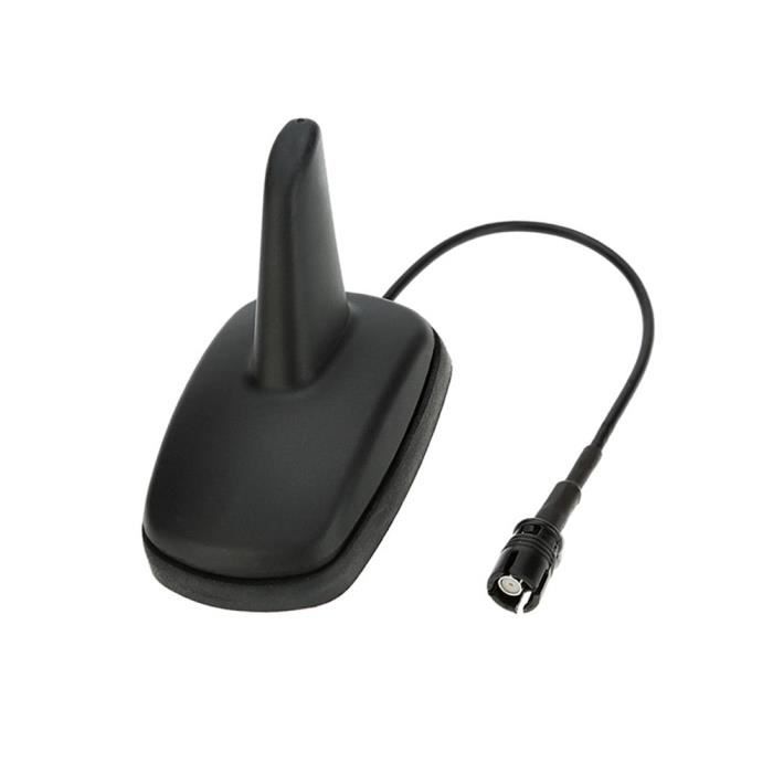 Antenne de toit de voiture AM-FM Shark Fin, accessoire de haute qualité pour VW Golf MK4 MK5 Seat Skoda BT Black -FY138