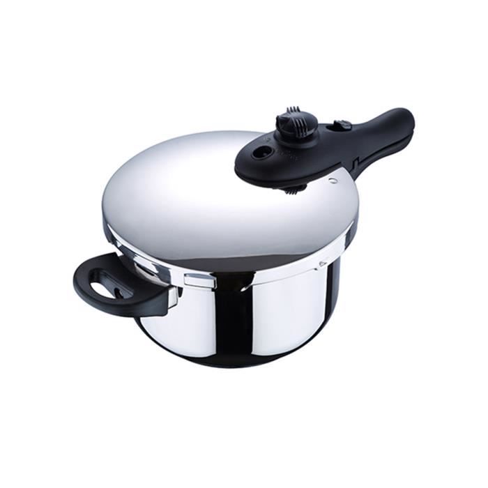 Cocotte-minute acier inoxydable 6L