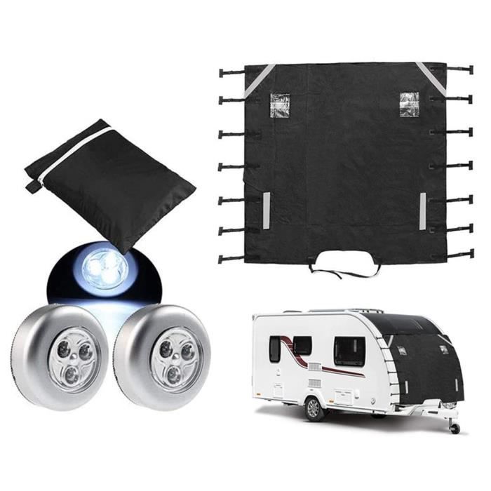 Caravane couverture avant caravane couverture de remorquage avant puce protecteur protecteur avec Led gardes