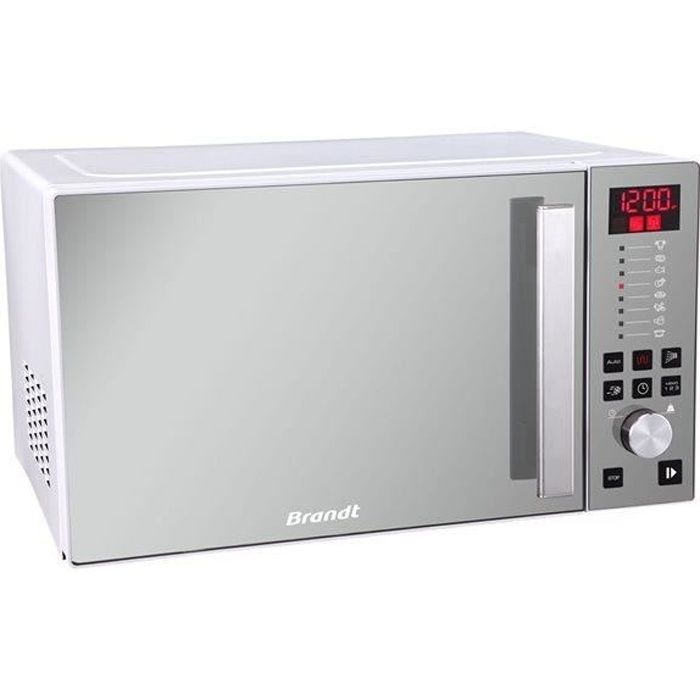 Brandt - micro-ondes + gril 26l 900w blanc - ge2626w