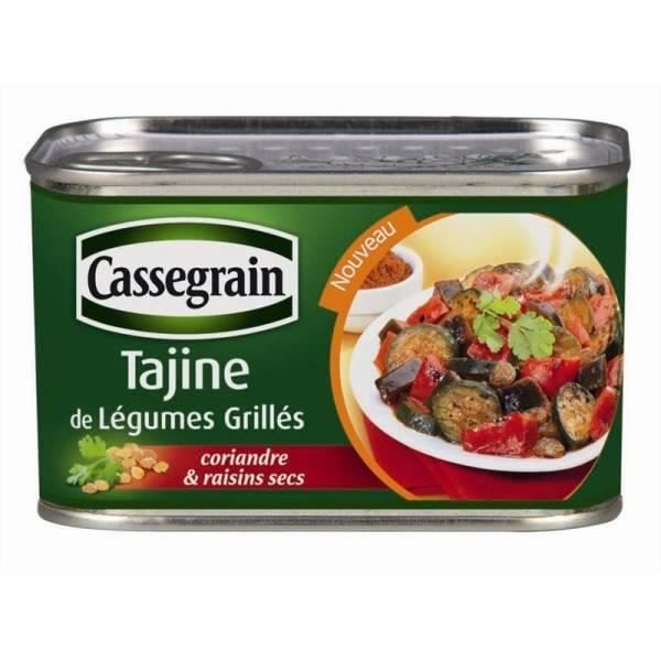 Tajine de légumes grillés 375 gr Cassegrain