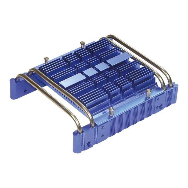 ConnectLand Refroidisseur pour disque dur bleu perle