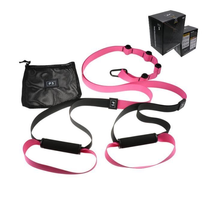 Elastique de Résistance Musculation Fitness Pro 4 Rose