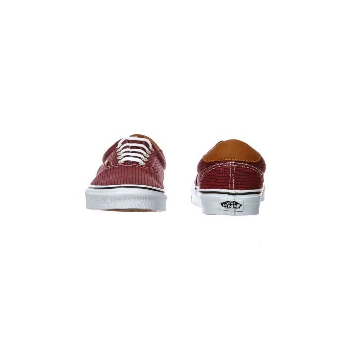 Baskets Vans Era 59 Bordeaux Homme