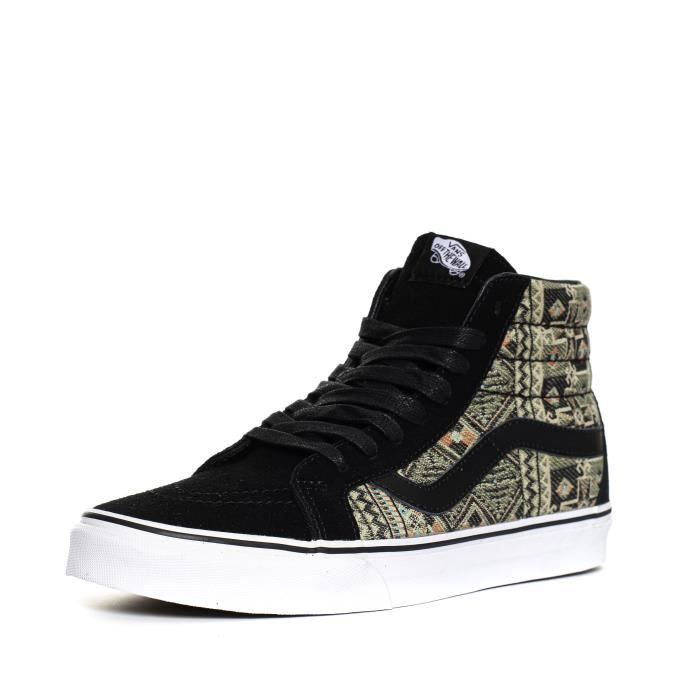 VANS_basket_ UA SK8 Hi Reissue (Moroccan Ge Mixte_Mixte_Noir
