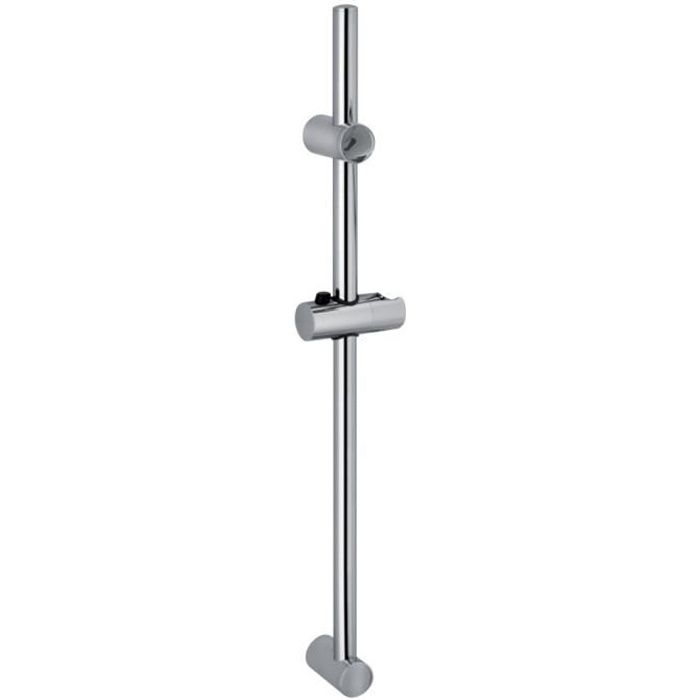 Barre de douche seule rénovation D 25mm chrome