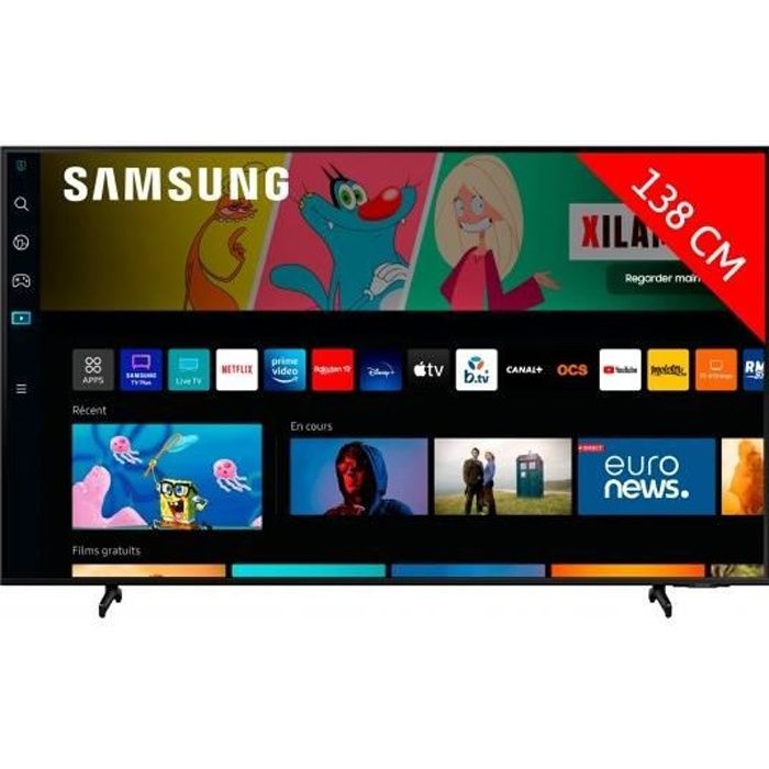 SAMSUNG TV LED 4K 138 cm UE55BU8005K 2022