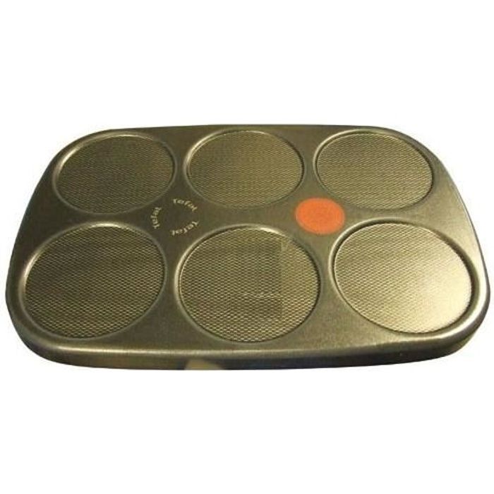 PLAQUE 6 CREPES POUR CREPIERE TEFAL TS-01018791 - 3927012 - 3927012 - 3927012 - TP3927012