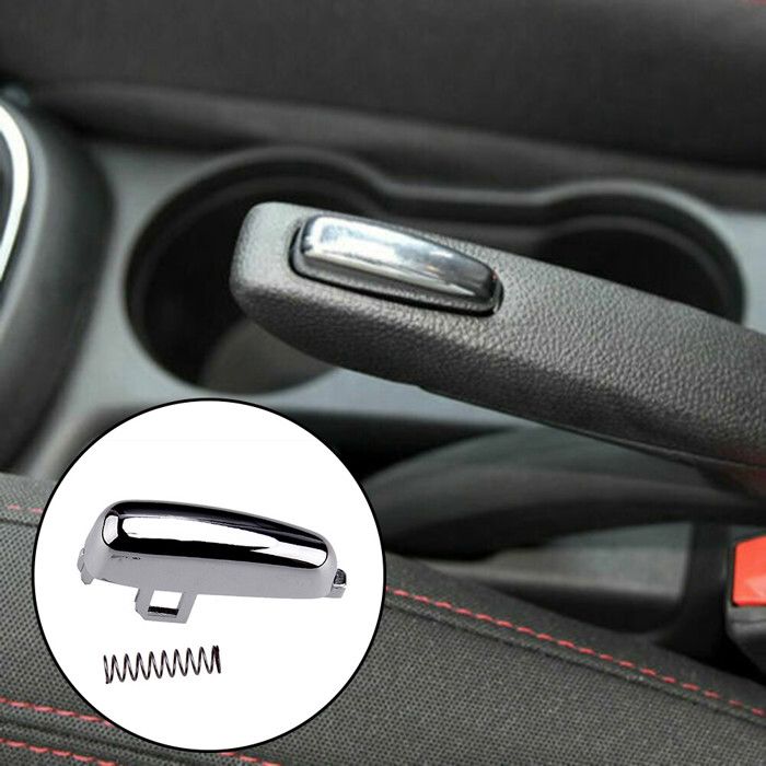 Bouton Frein à Main Alliage ZEALfix - Pour Opel Mokka 2012-2018 - Avec Ressort