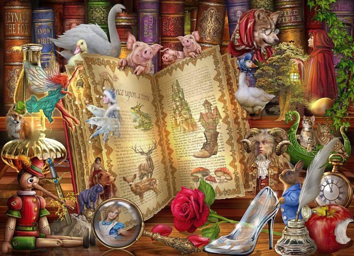 Puzzle 1000 p - Contes magiques / Aimee