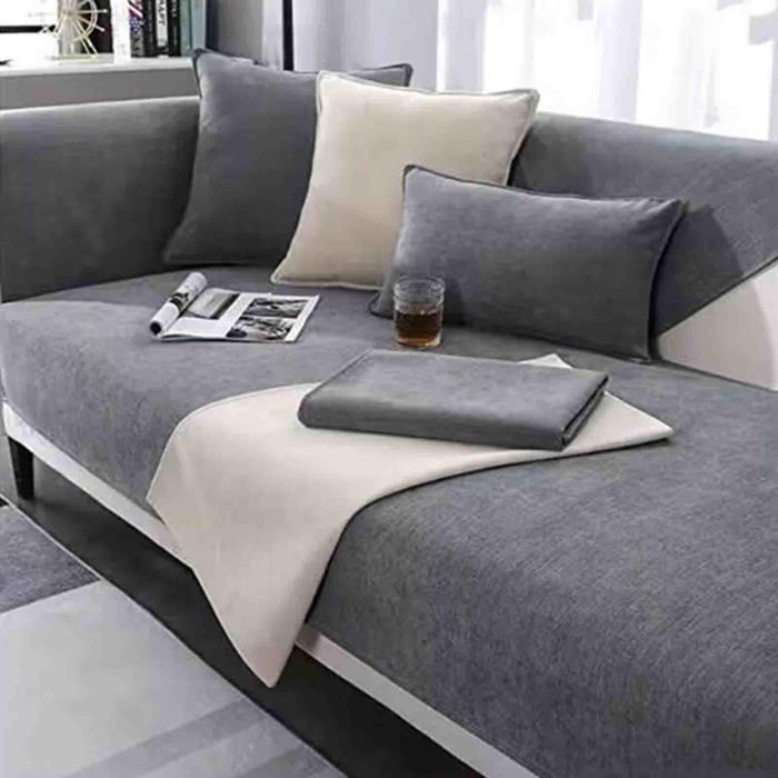 Housse de canapé antidérapante design vintage protecteur de canapé protecteur de canapé couverture pour chien chat 70*150cm