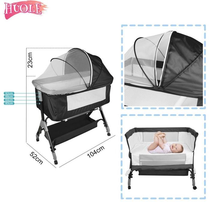 Couffin - Lit bébé(Dormeuse pour bébé) - 4 réglages en