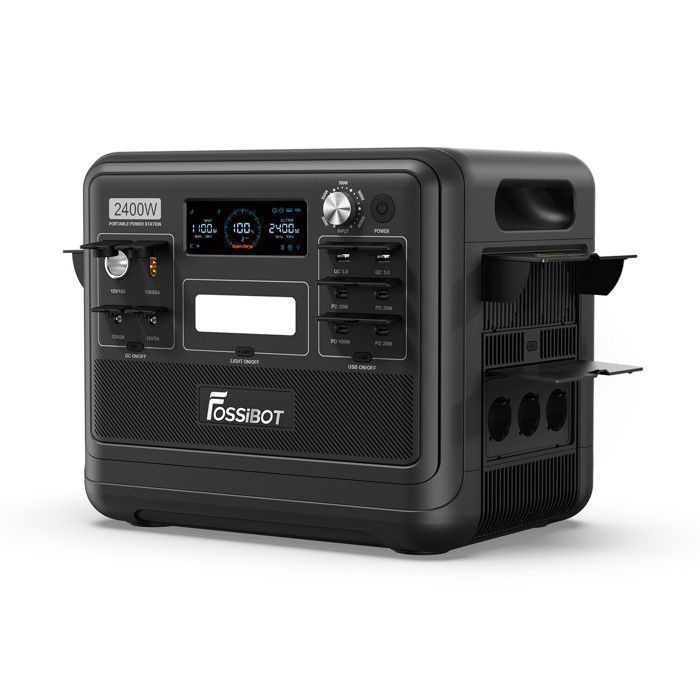 FOSSiBOT F2400 Generateur Electrique Portable2048Wh LiFePO4 2400W Stationenergie Electrique4800W Pic Centrale ÉlectriqueRV