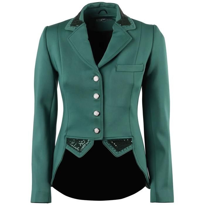 Veste de concours femme Harrys Horse Montpellier - groen Veste de concours femme Harrys Horse Montpellier - groen