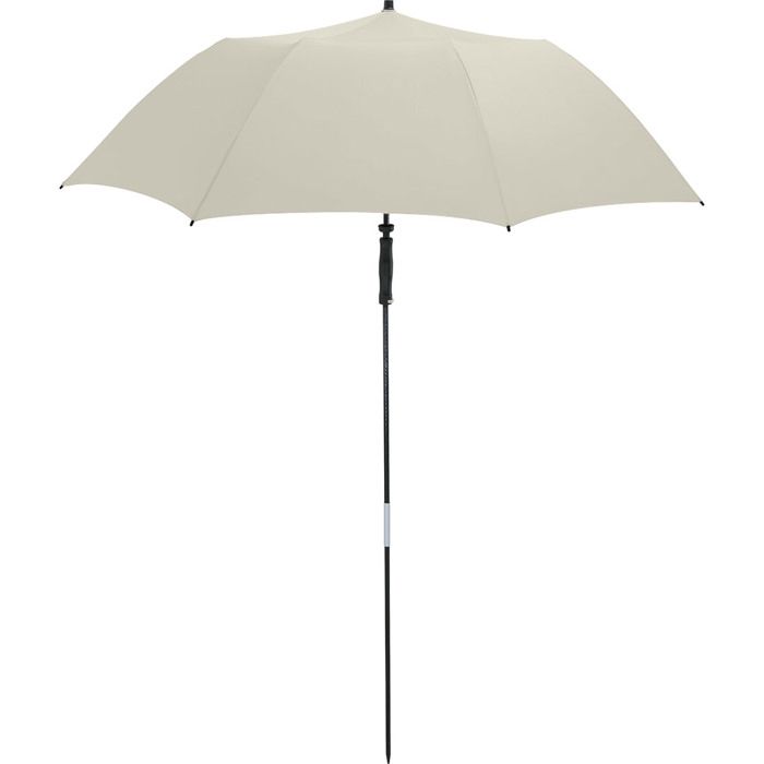 FARE Parasol de plage Travelmate Camper Indice de protection solaire UPF 50+ Adapté aux valises Résistant à la pluie 725 g blanc