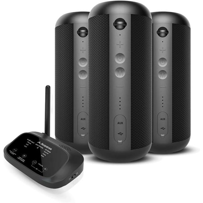 Enceintes Stéréo Avantree Harmony 2 - Système Audio Multiroom Bluetooth