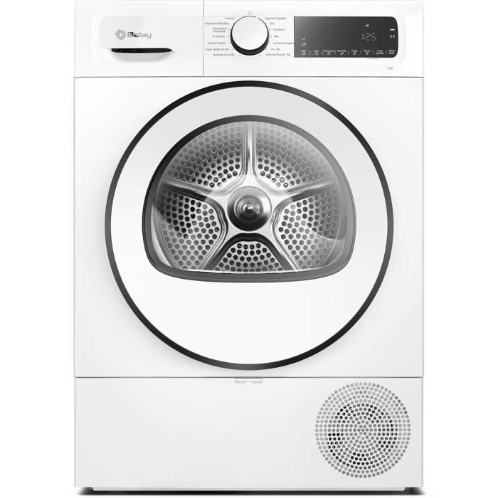 Sèche linge pompe à chaleur Balay 9 kg Silencieux Programme rapide Moins de repassage