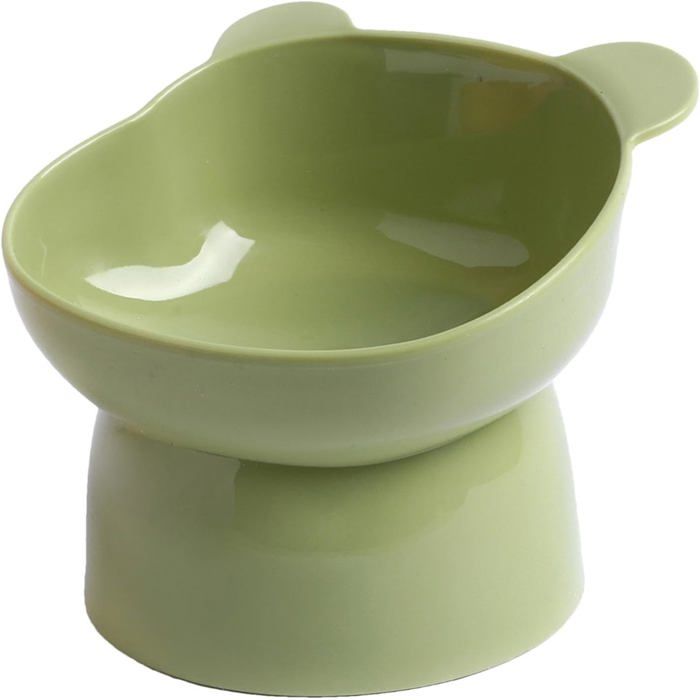 Gamelle Chat Surélevée Bol Chat Sureleve Incline Anti Vomissement Gamelle pour Chat Inclinable Bol de Nourriture pour Chat Chien