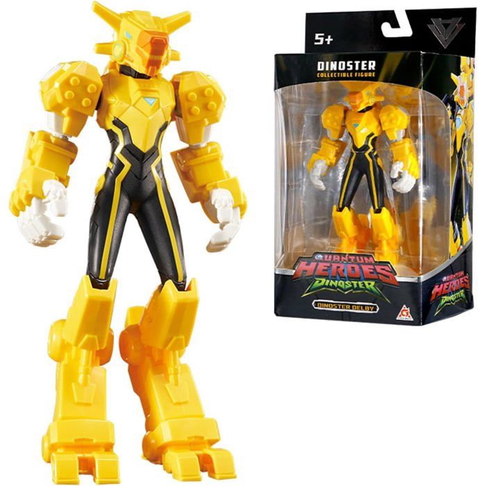 Quantum Heroes Dinoster Oz Figurine dinosaure 17 cm articulée pour