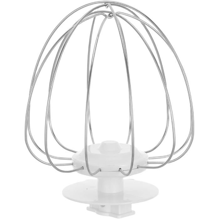 Fouet pour robot pâtissier 6 L en acier inoxydable pour mélanger et pétrir