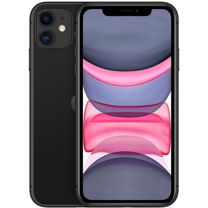Apple iPhone 11 256 Go Noir - vue 9