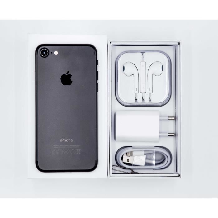 Apple Iphone 7 32 Go Noir Reconditionne Achat Smartphone Pas Cher Avis Et Meilleur Prix Cdiscount