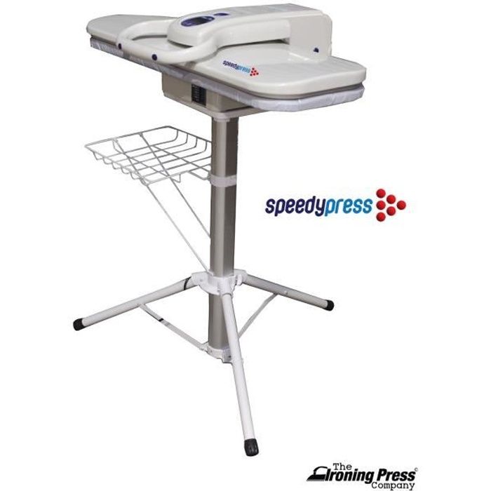 Presse à Repasser à Vapeur Ultra XL avec Support - 90x31cm 2200w (+ Une Housse et en Mousse PVC 4500 et Autres Accessoires) - Speedypress