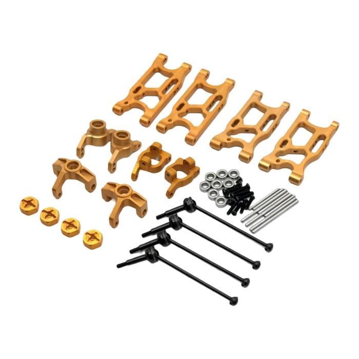 Vente 1/28 Mini-q Pièces de Mise à Niveau du Châssis de Voiture RC en Métal Avec Pneus Différentiels - Banggood ançais Mobile-arrival notice