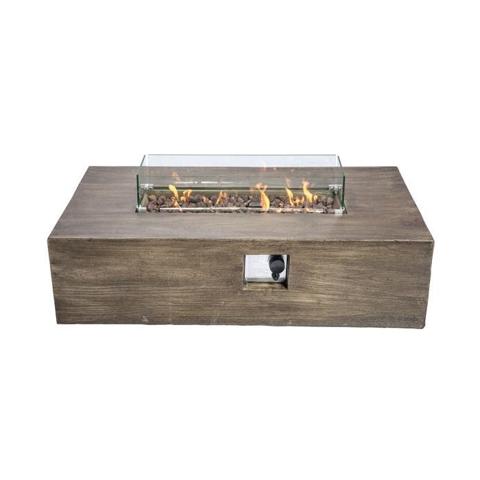 Brasero A Gaz Cheminee D Exterieur Foyer Rectangulaire 122x68 Cm Avec Raccord Ecran Housse De Protection Roches De Lave Peaktop Hf48 Achat Vente Brasero Accessoire Brasero A Gaz Cdiscount