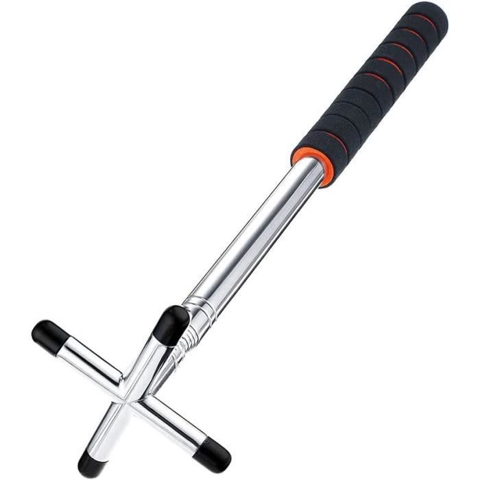 Pont De Queue De Billard Giilayky Rétractable - Accessoire Avec Tête De Pont Pour Tables De Billard, Noir