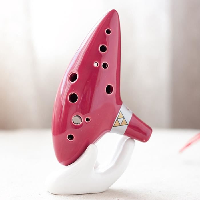 Flûte traversière,Ensemble de flûte Ocarina 12 trous avec lanière