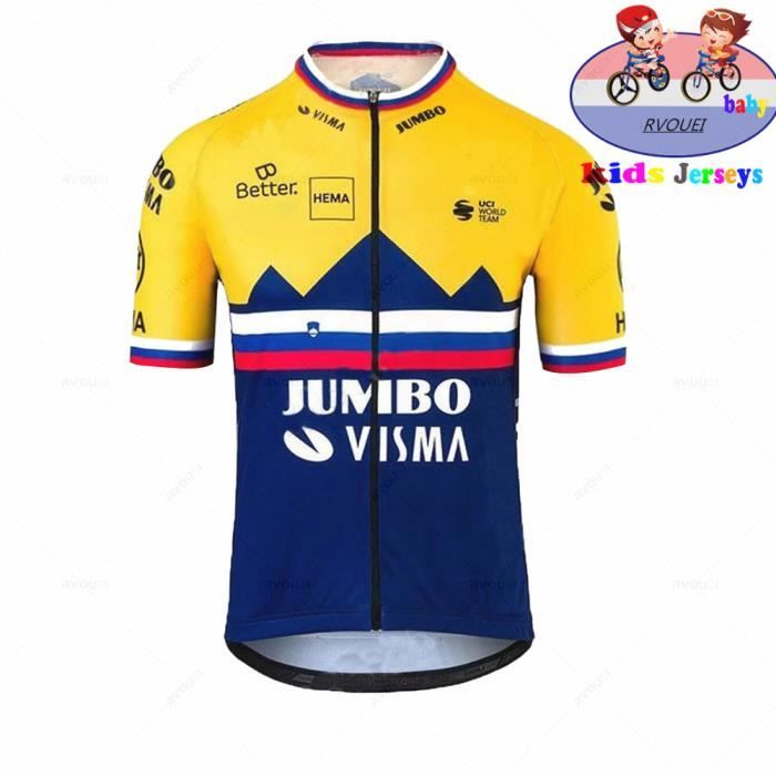 Jersey M JUMBO VISMA Ensemble de cyclisme pour enfants
