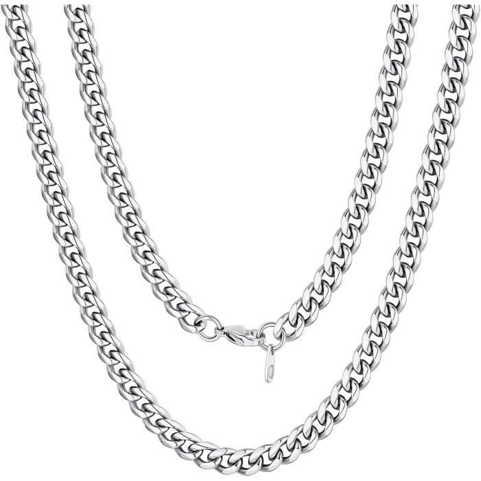 Médaillon Cœur Personnalisable PROSTEEL – Collier Porte-Photo Avec Chaîne 55cm – Cadeau Émotion Pour Maman, Amoureux, Amie