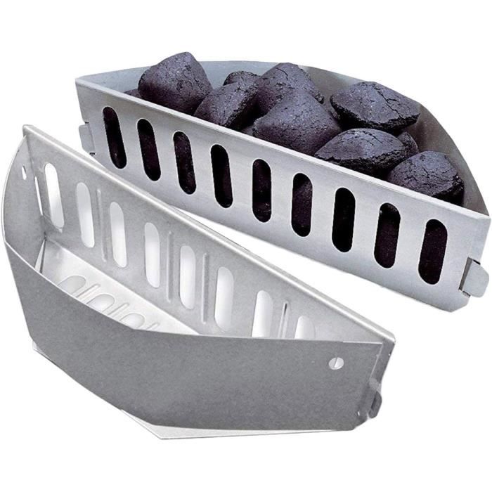 Lot de 2 Paniers à Charbon CharBasket pour er 57 cm Kettle Grills