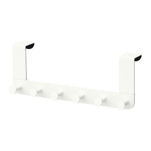 Ikea 5054186058640 Enudden Patere Pour Porte Blanc Acier Inoxydable 37 X 6 X 5 Cm Cuisine Achat Vente Patere Soldes Cdiscount