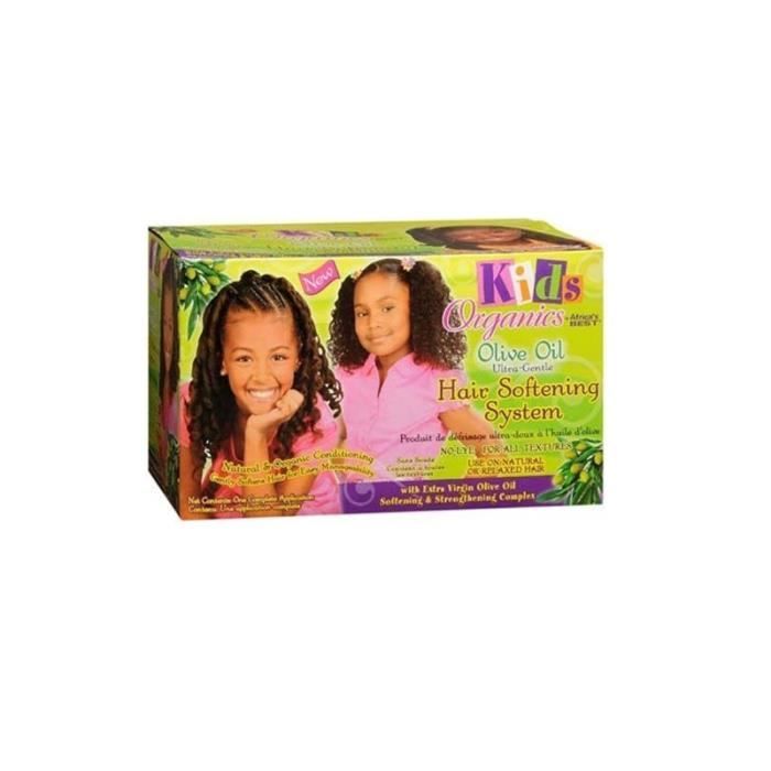 Kids Organic Olive Oil Hair Softening System Africa S Best Achat Vente Defrisage Lissage Kids Organic Olive Oil Hair Cdiscount