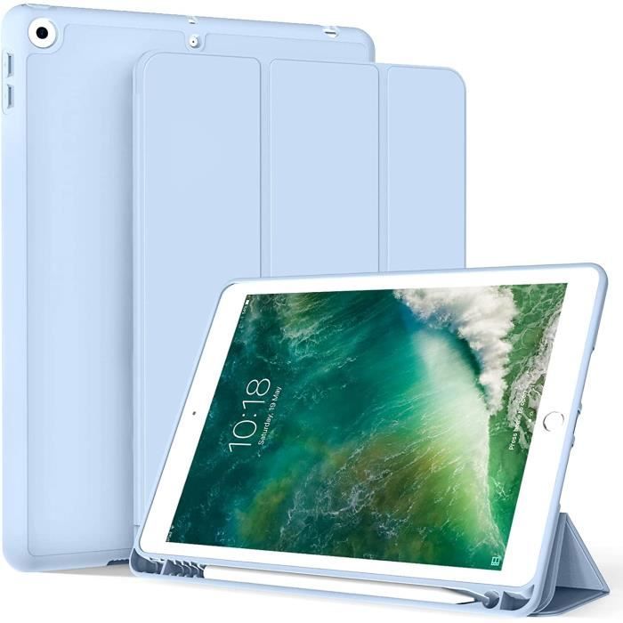 Coque iPad 6-iPad 5éme Génération Étui, Coque Protection iPad 9,7 Pouces  2018-2017 avec Porte-Stylet, Veille-Réveil Automatiqu[484] - Cdiscount  Informatique