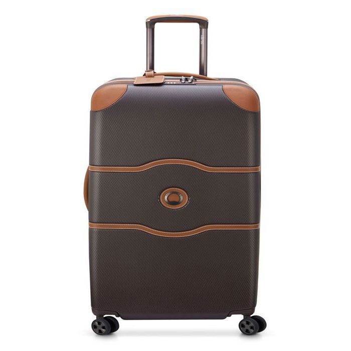 Valise Delsey Ségur Slim 55 cm Noir - 002038803-00 - 00203880300
