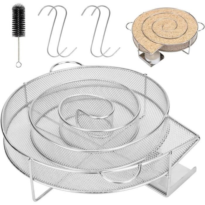 Générateur De Fumée Froide KARAA INOX Forme M - Pour Barbecue Gril - 22.5x17.5x4.5cm