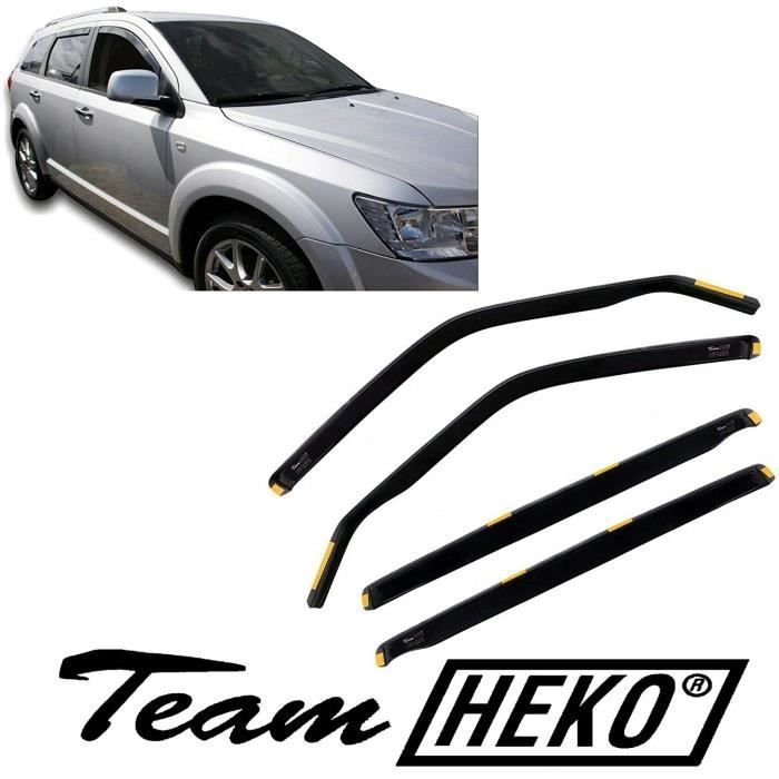 J&J AUTOMOTIVE Deflecteurs dair déflecteurs de Vent Compatible avec Peugeot Expert I 2 Portes 1995-2007 2 pièces 