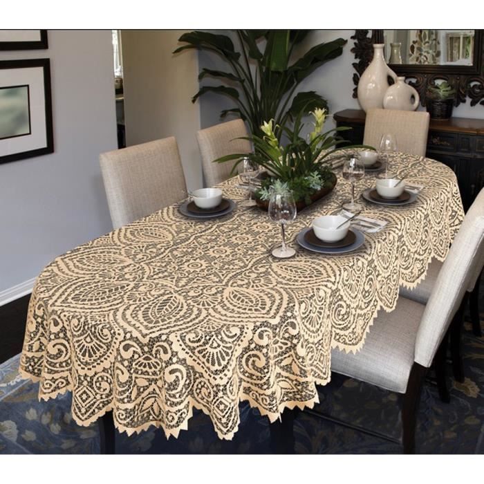Nappe De Table Ovale Achat Vente Pas Cher