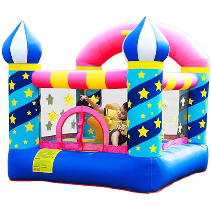Chateau Gonflable Interieur Petit Trampoline Gonflable Jouets Gonflables Pour La Maternelle Color Blue Size 225x2x215cm 0 Cdiscount Jeux Jouets