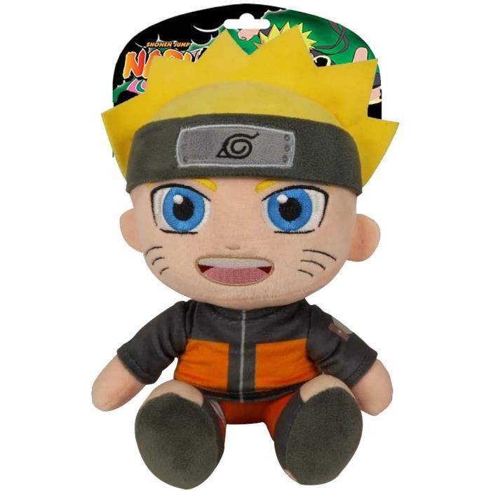 NARUTO Peluche de 25 cm Peluche Peluche du personnage du film Jouet pour enfants dès 0 ans NAR00